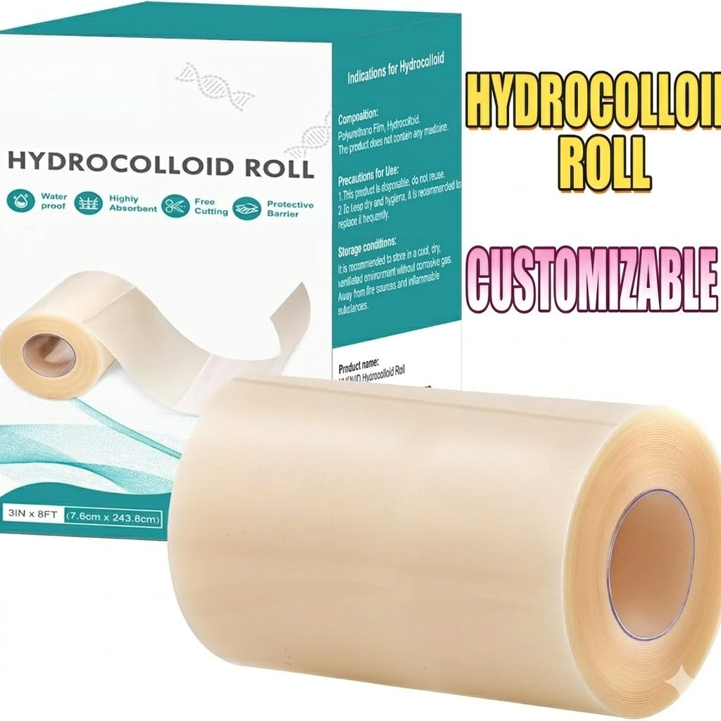 Hydrocolloid Patch Roll – Customizable Acne & Blemish Treatment