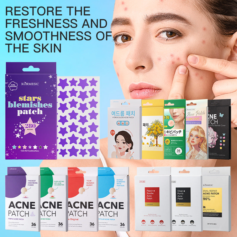 Hydrocolloid Clearing Spot Patches – Fast Acne & Blemish Treatment