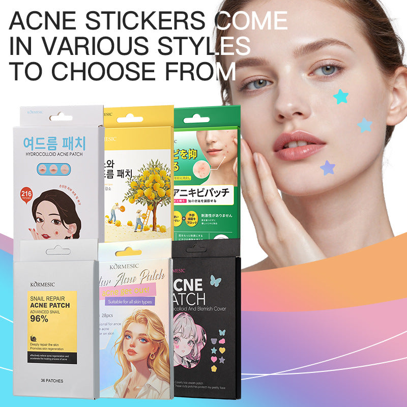 Hydrocolloid Clearing Spot Patches – Fast Acne & Blemish Treatment